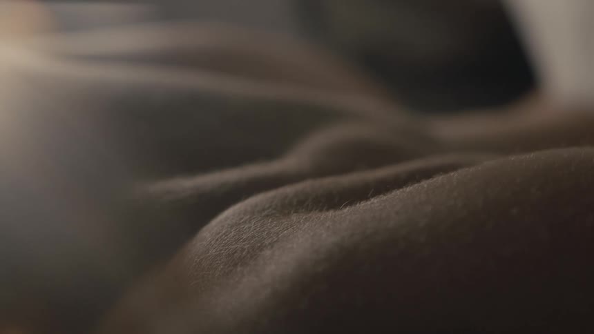 Close up of muscles moving under the skin