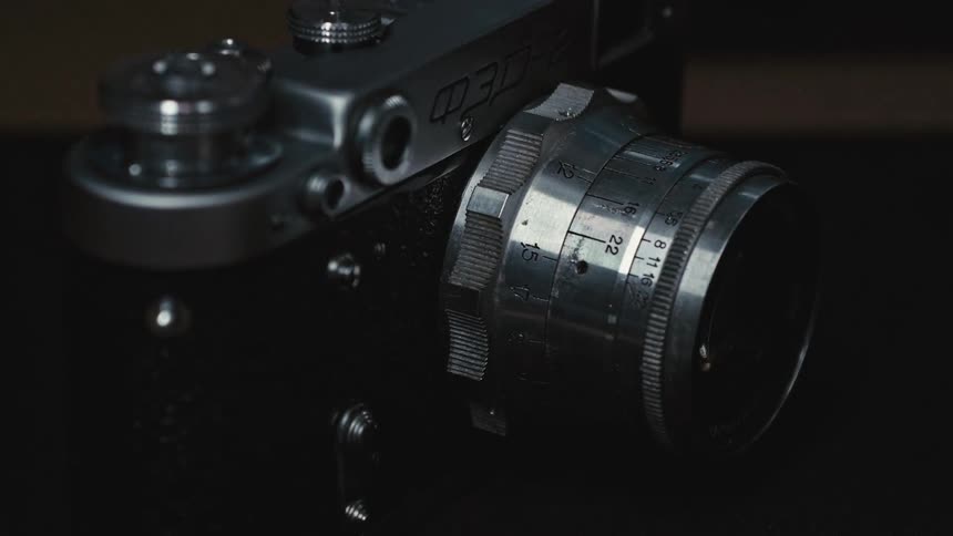 Close up of a camera