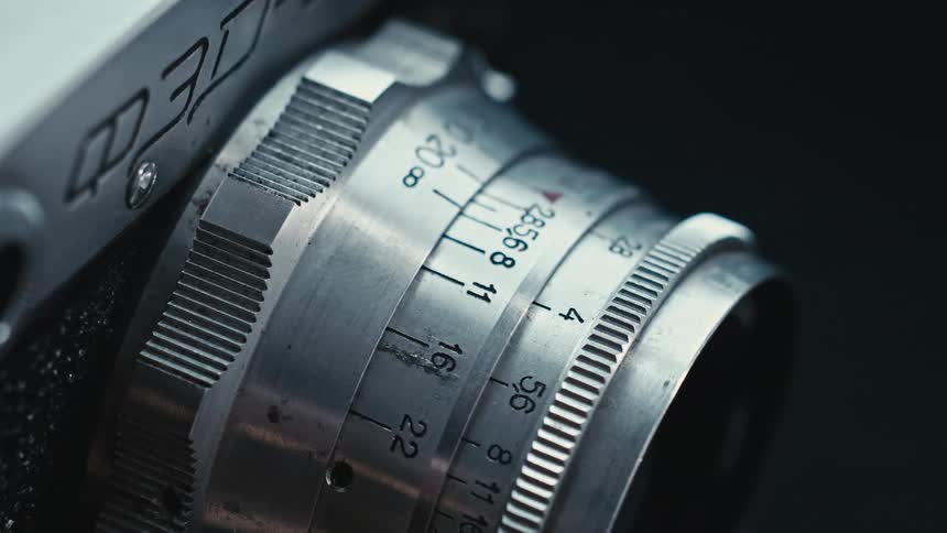 Close up of a camera