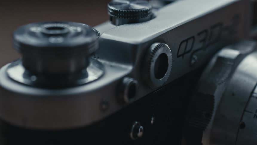 A close up of a photography camera