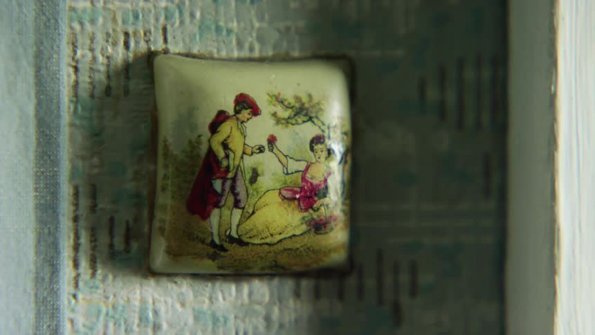 Artwork on a wall in a room