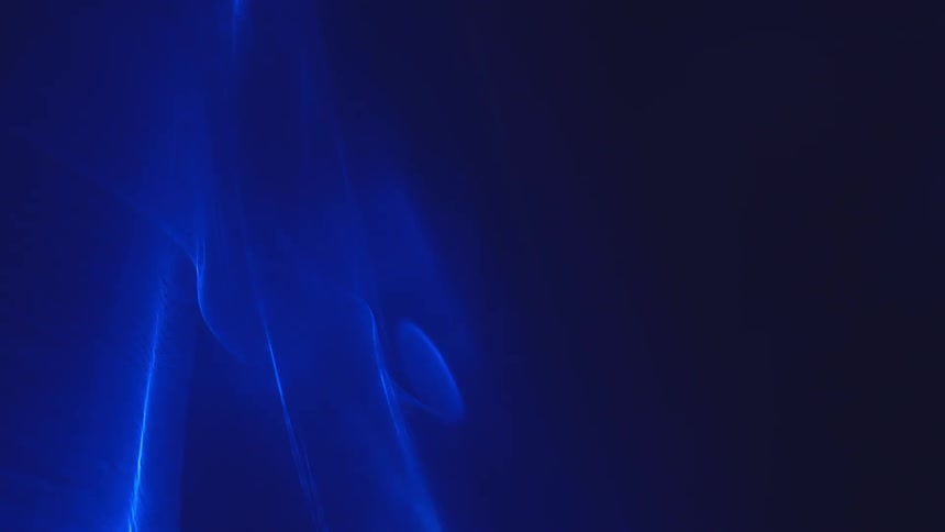 A screen saver on a monitor