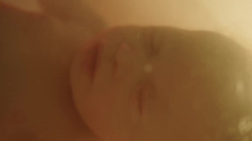 A fetus in the womb