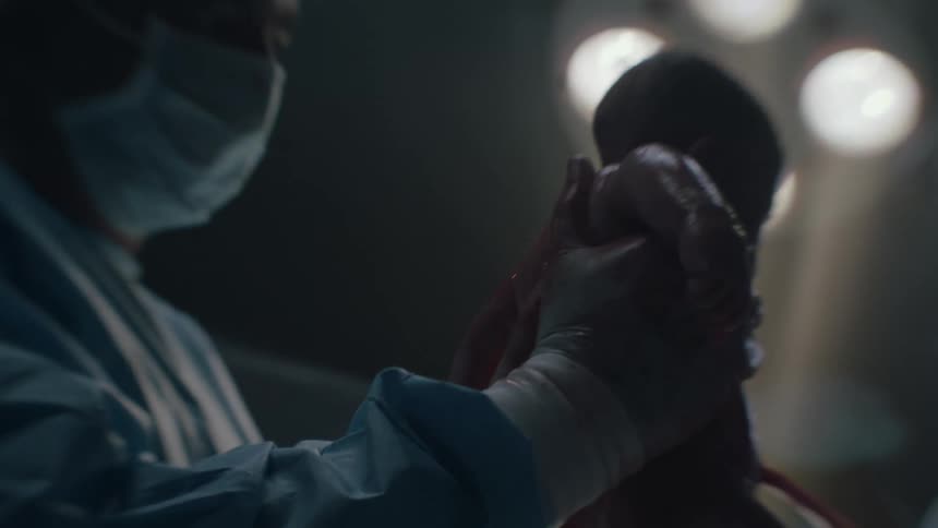 Child being born
