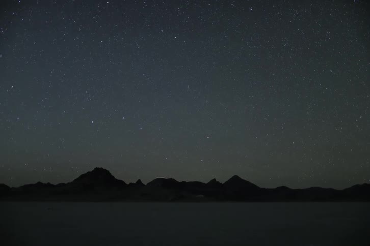 A starry sky at night