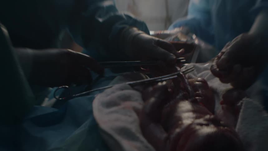 Child being born