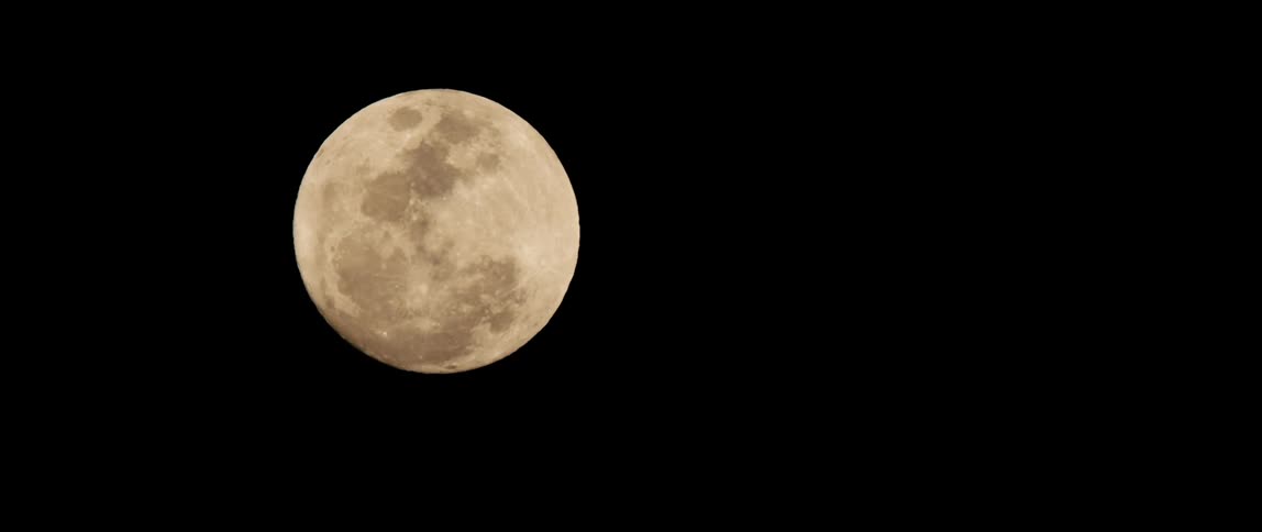 A high quality shot of the moon