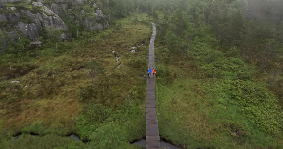 Couple Explores Norway