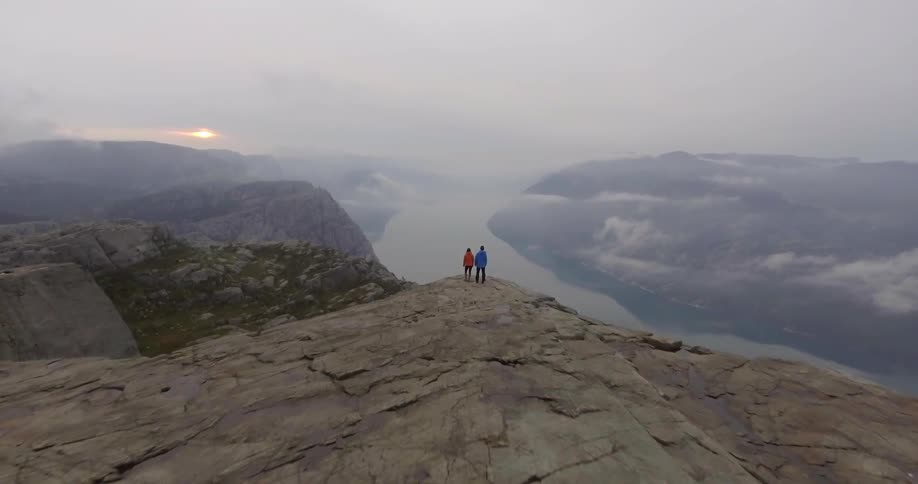 Couple Explores Norway
