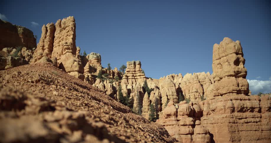 Spires and buttes rock formations