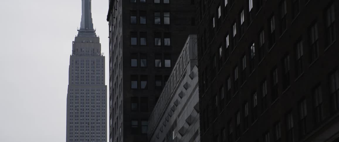 Skyscrapers in a city