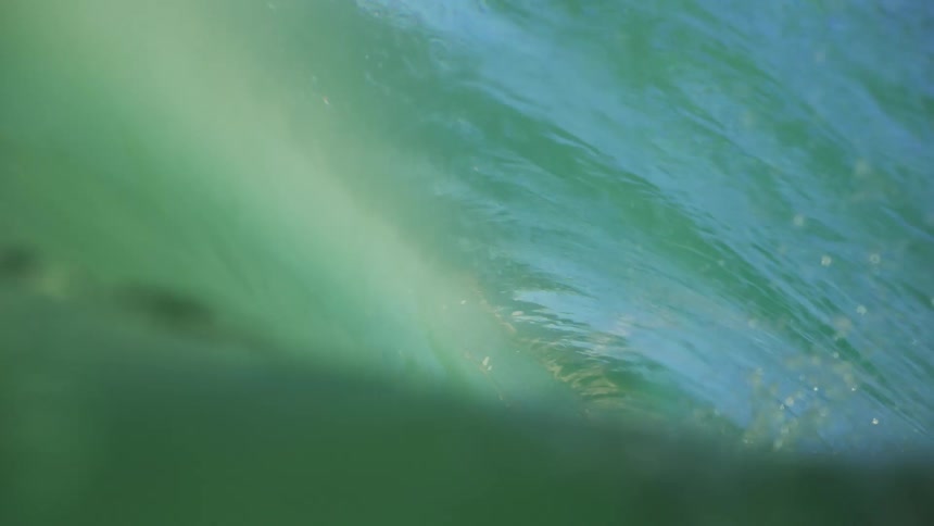 Wave going over camera