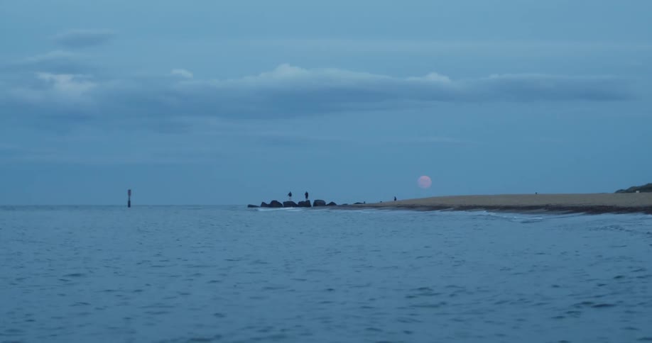 Landscape with ocean and coastline
