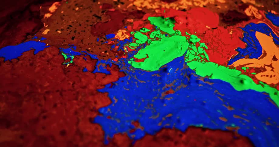 A close up of a 3d topology map