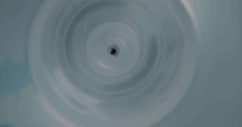 A close up of liquid in a container