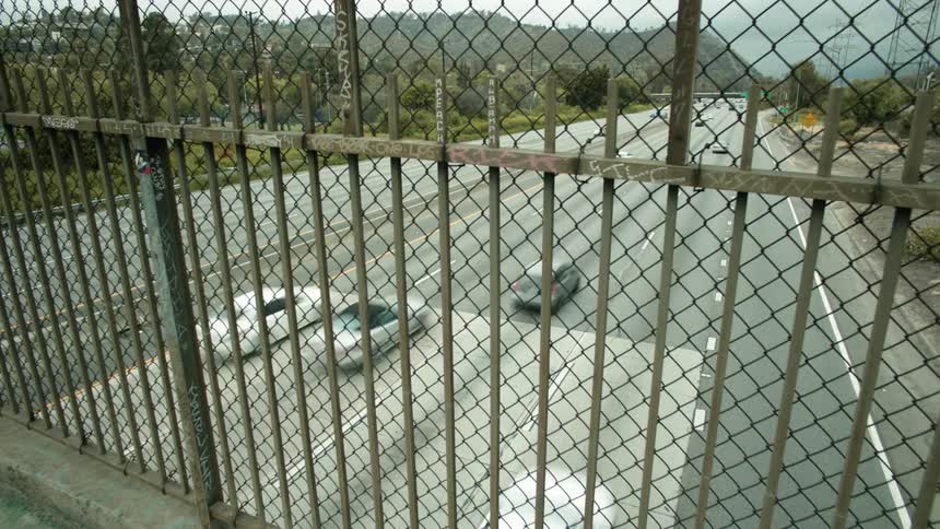 A shot of a highway