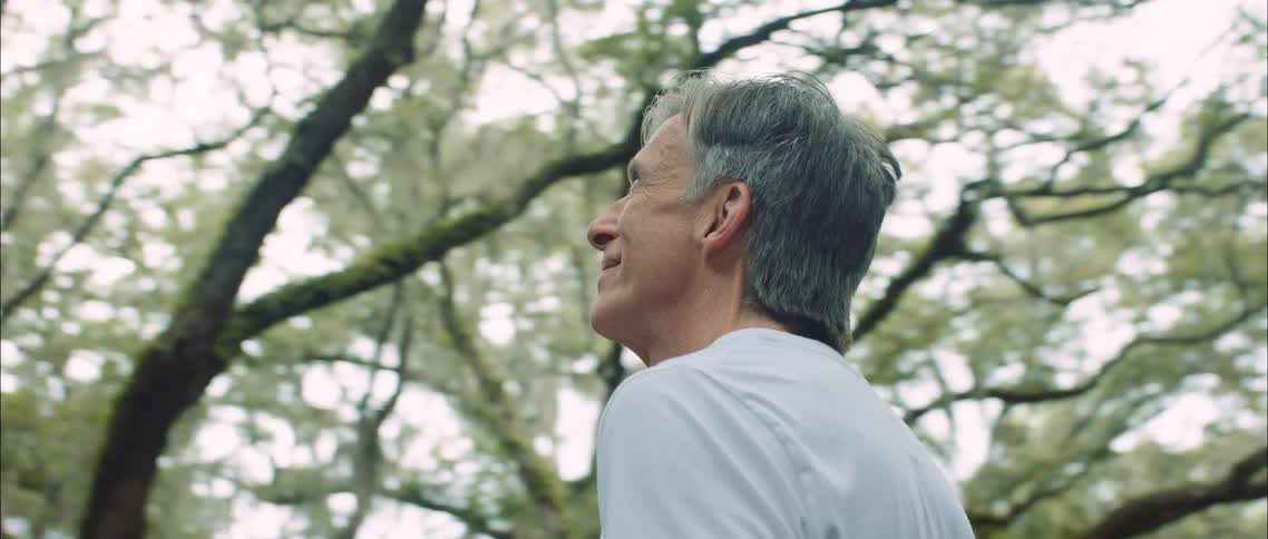 A man standing in a field