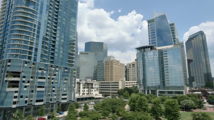 The park sits in the middle of the city