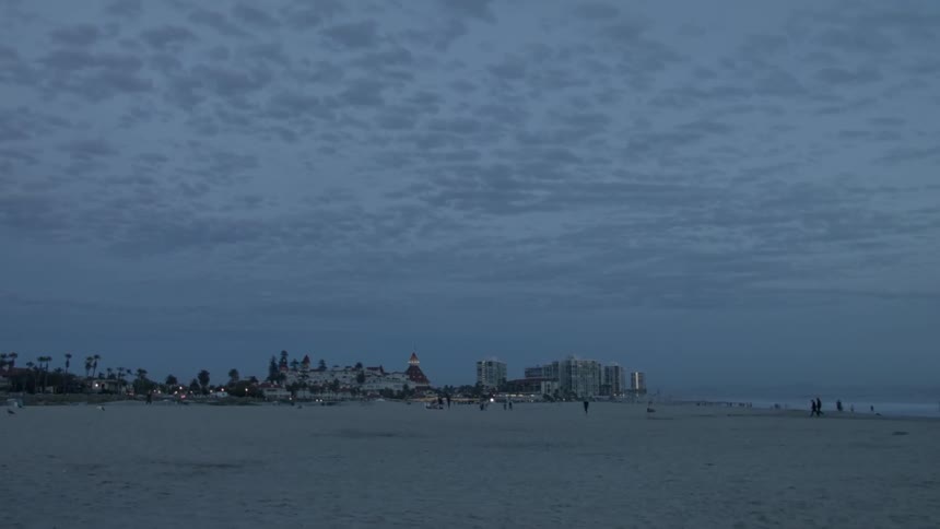 Beach At Dusk