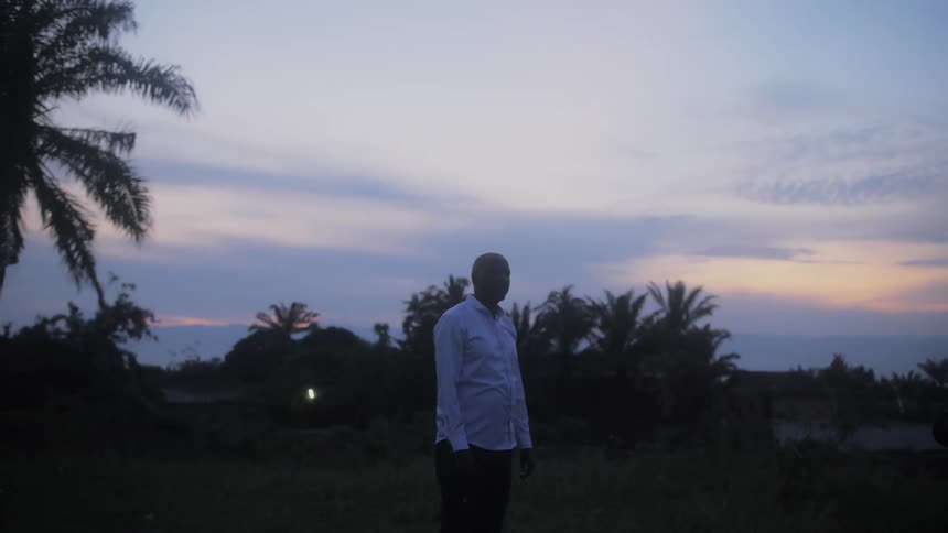 Man standing outdoors