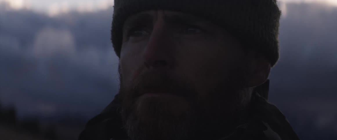 Man in thought outside