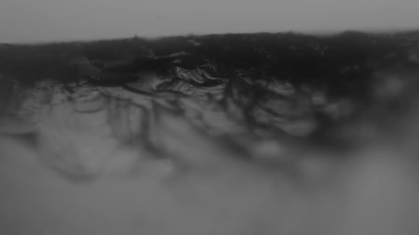 Ground level view of some debris