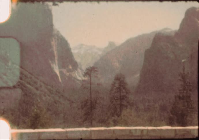 Yosemite Valley in the 1960's