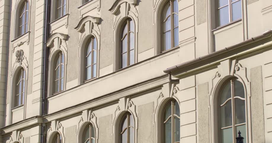 Close up of a stone building