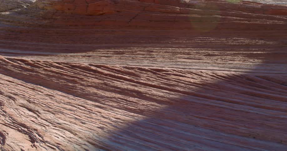 A smooth mesa rock formation