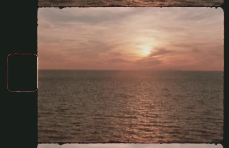 The sun over a lake