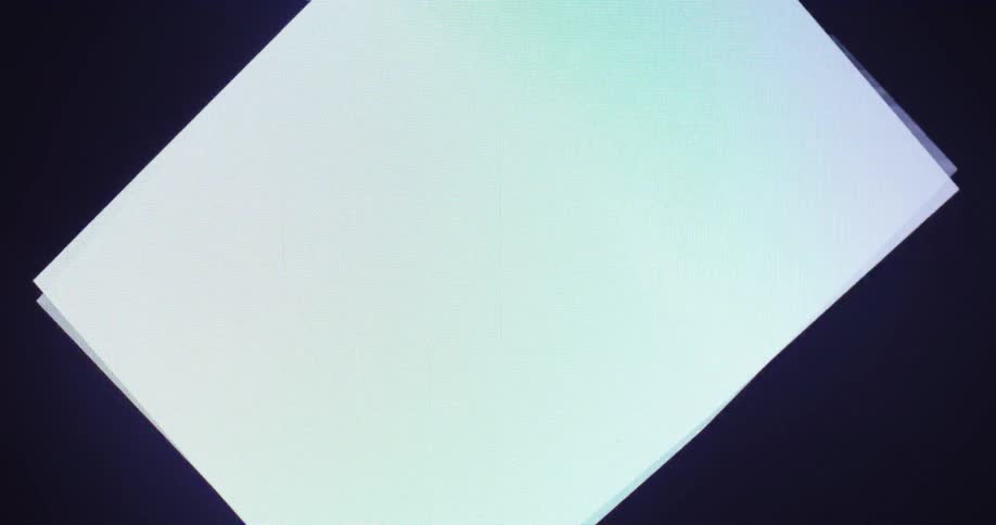 A rotating digital cube