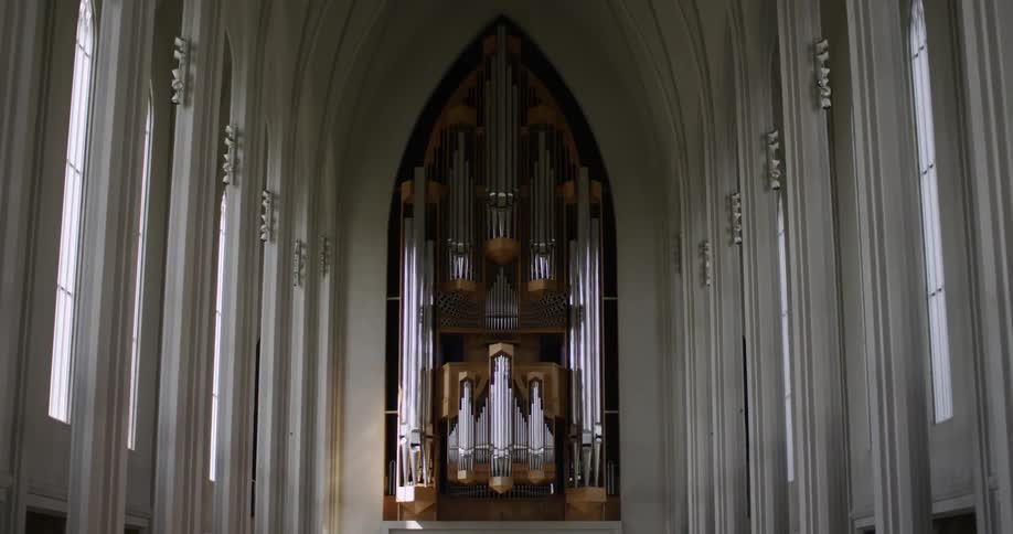 View of the inside of a cathedral