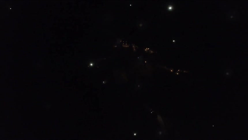 Fireworks exploding in the night sky