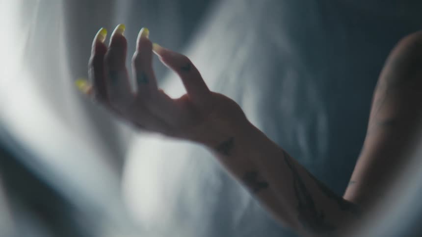 A close up of a persons hand