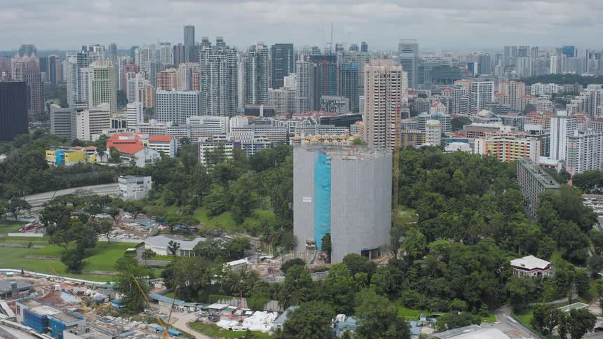 Building being developed