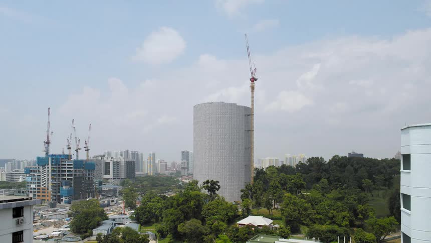 Building being developed