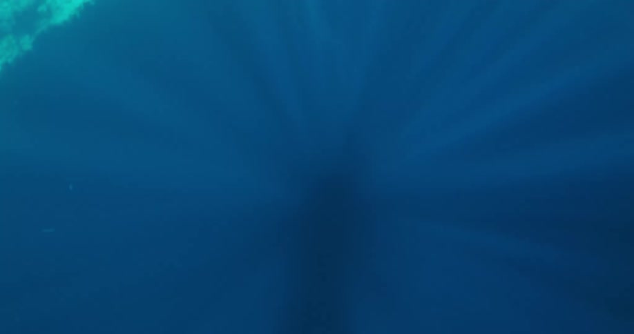 A view of water in the ocean