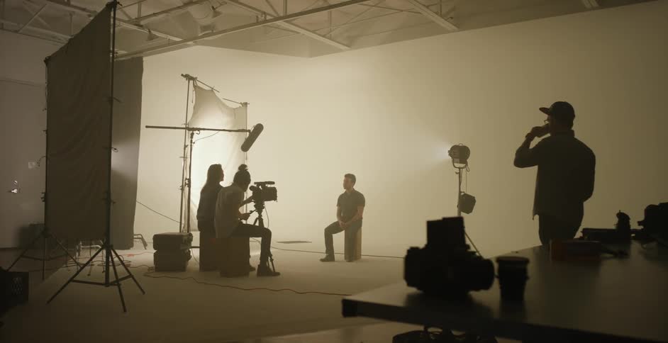 People in a studio