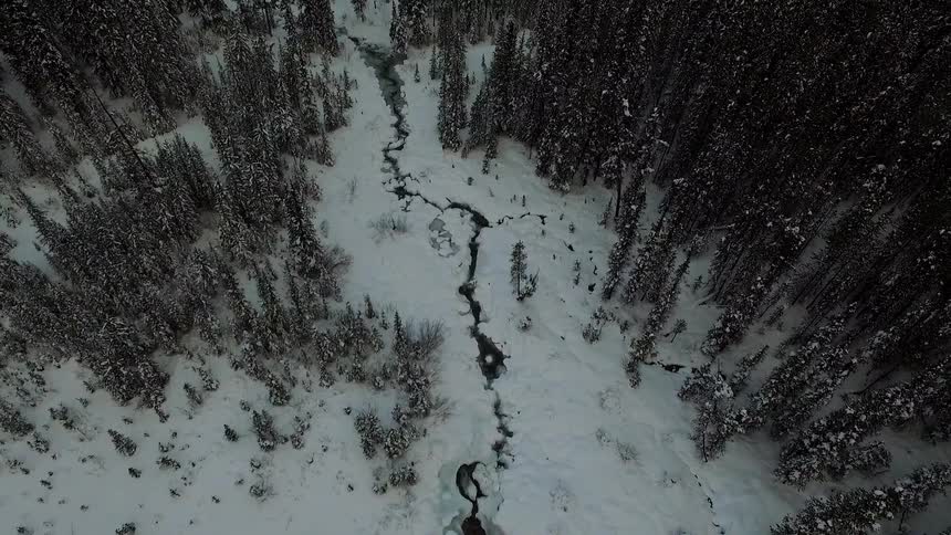 Winter Mountain Aerials
