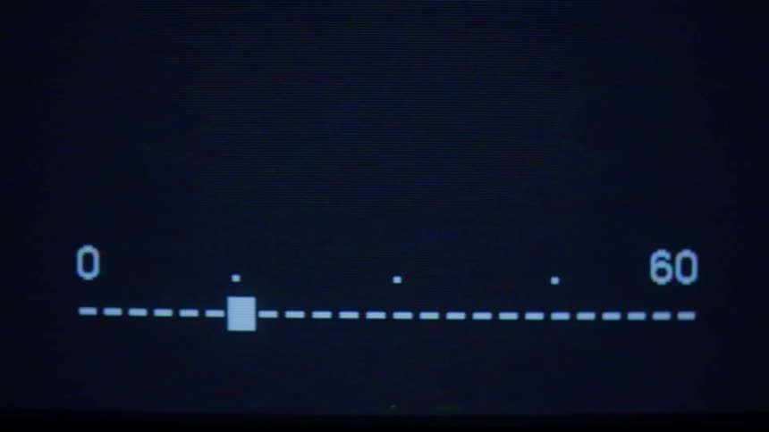 Digits are displayed on an electronic screen