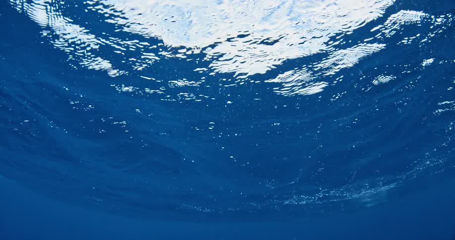 Rippling water during the day