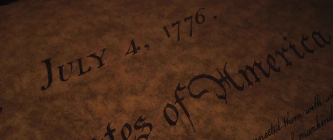 Text is written on page in font