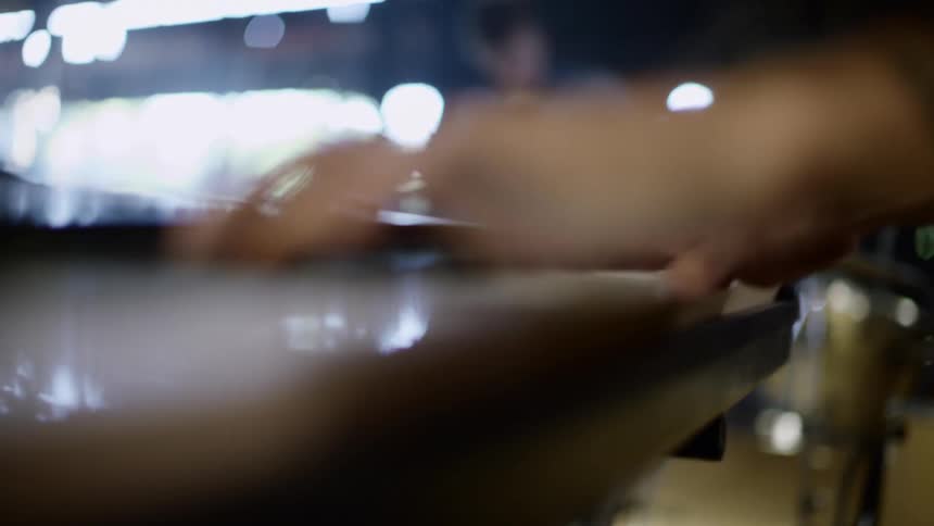 A man is playing the piano indoors