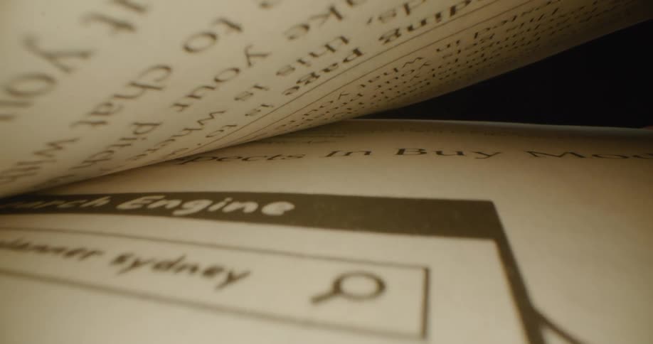 A close up of pages of a book