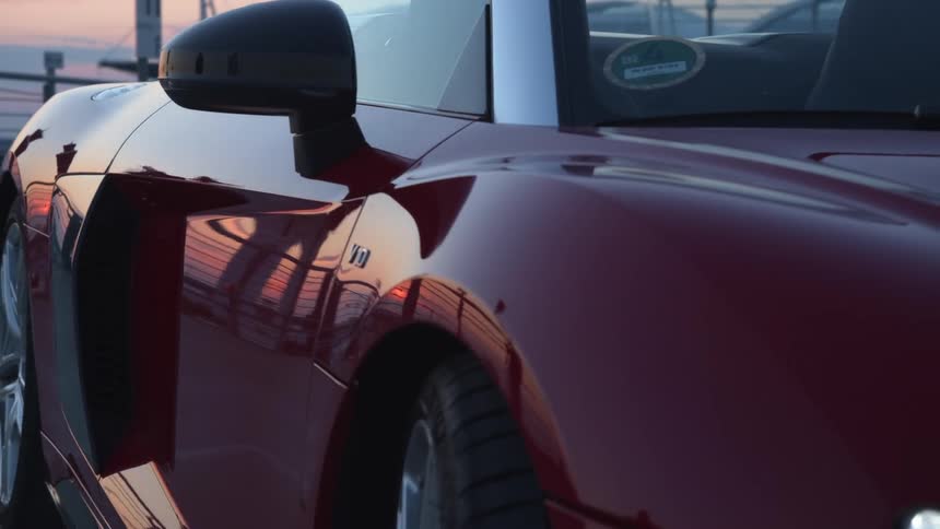 Automobile parked