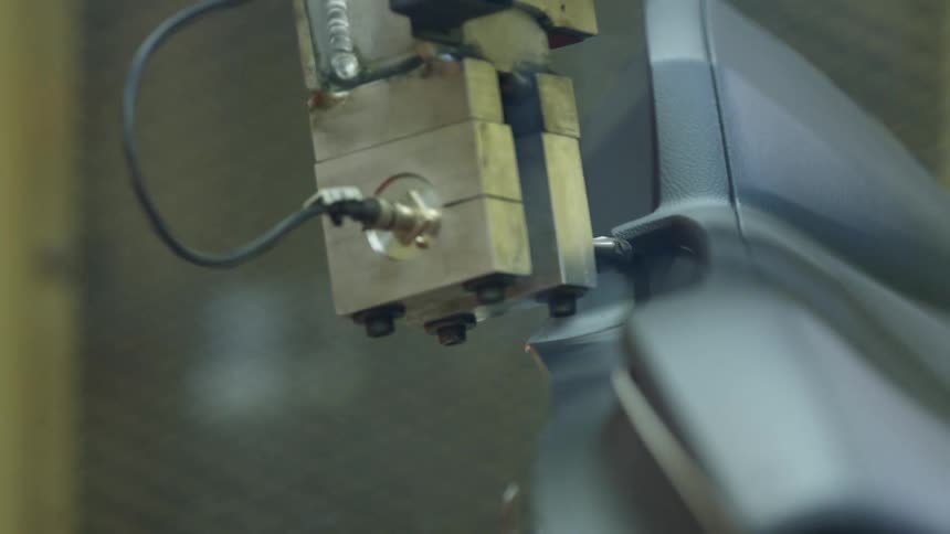 Robotics arm moving