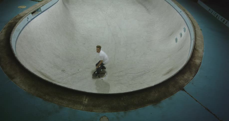 A man misses the jump on a skateboard