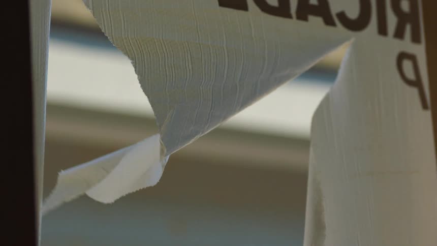 A close up of curtains on a window