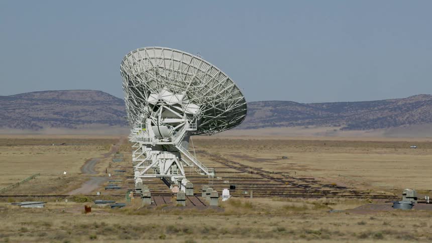 Satellites facing space