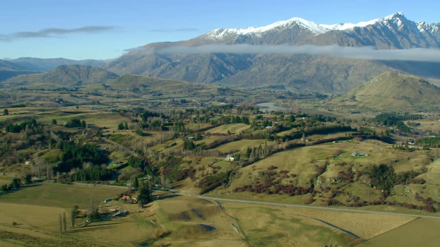 A vast rolling countryside on a sunny day
